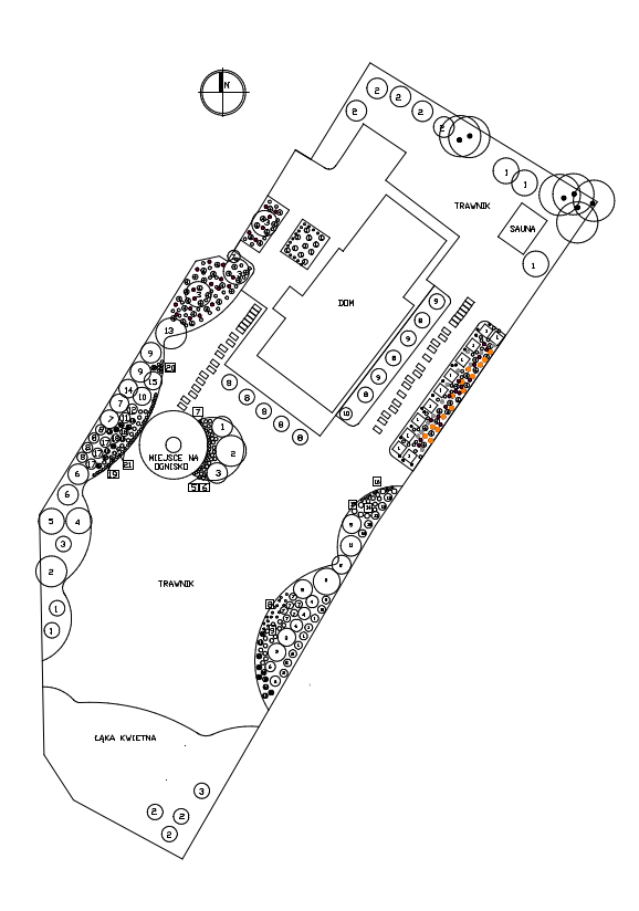 Ogród CAD